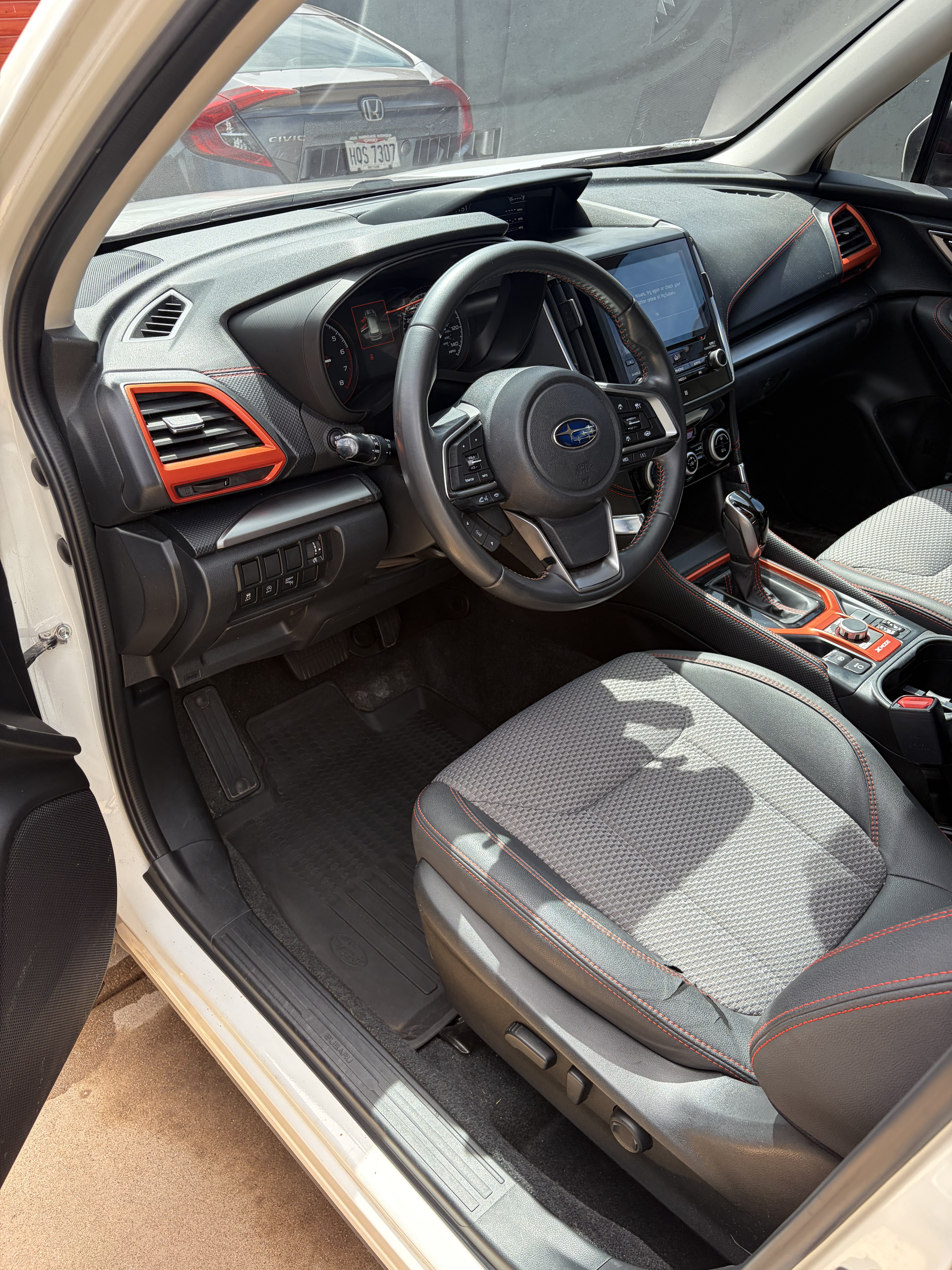 Freshly detailed car interior by Valley Detailing Phoenix